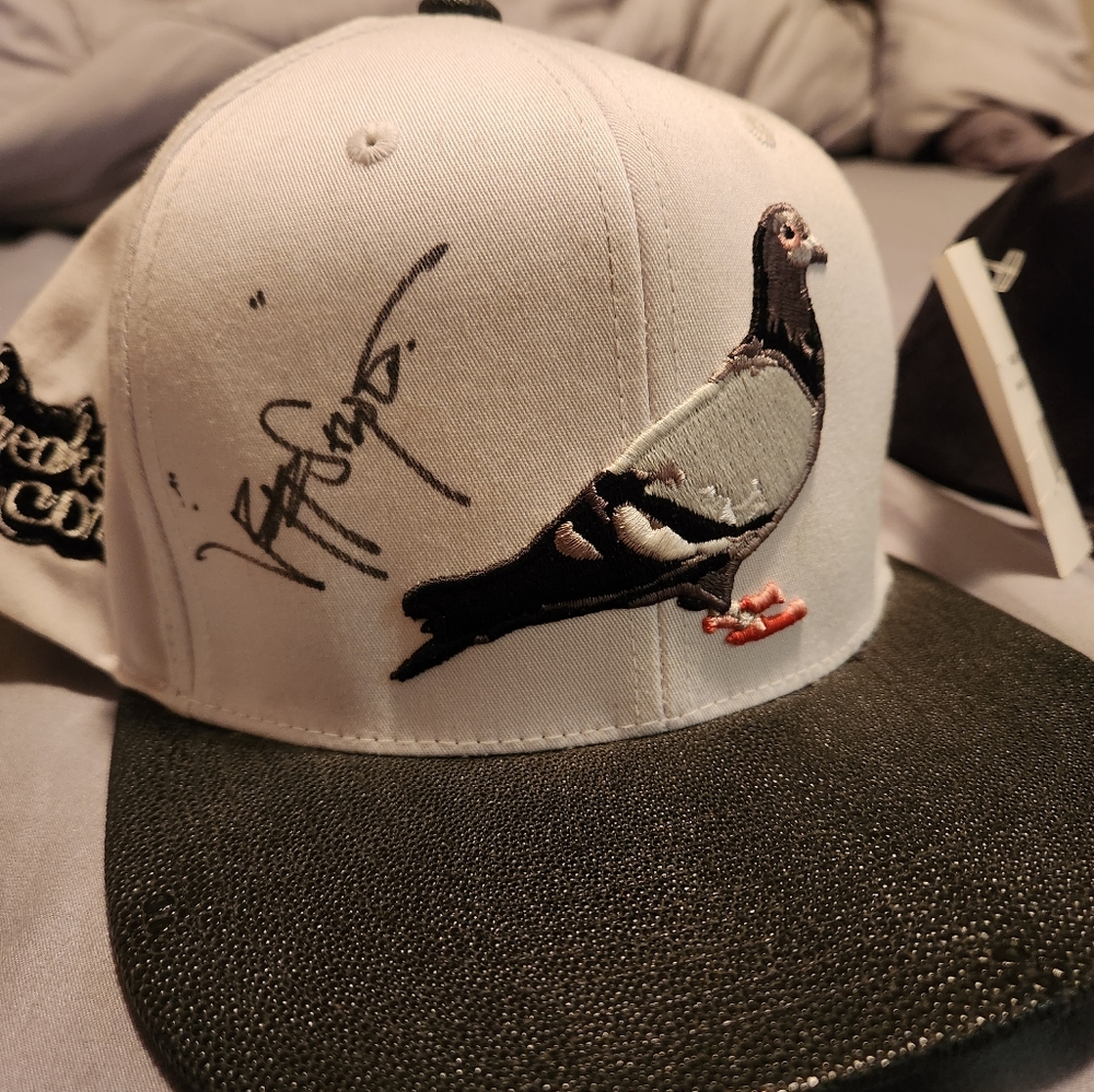 Jeff Staples autographed Staples Pigeon Snapback